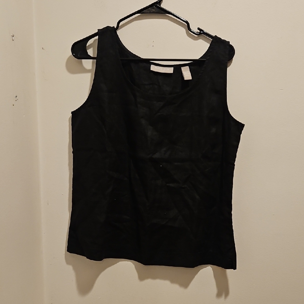 Kate Hill Classic Black Tank Top